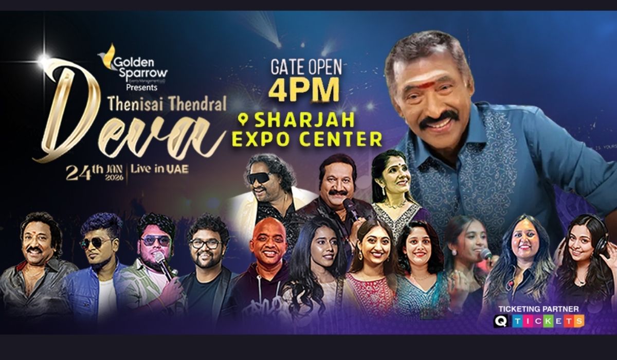 Celebrate Tamil Musical with Thenisai Thendral Deva Live in UAE